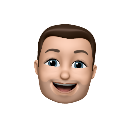 Memoji of Merlin smiling